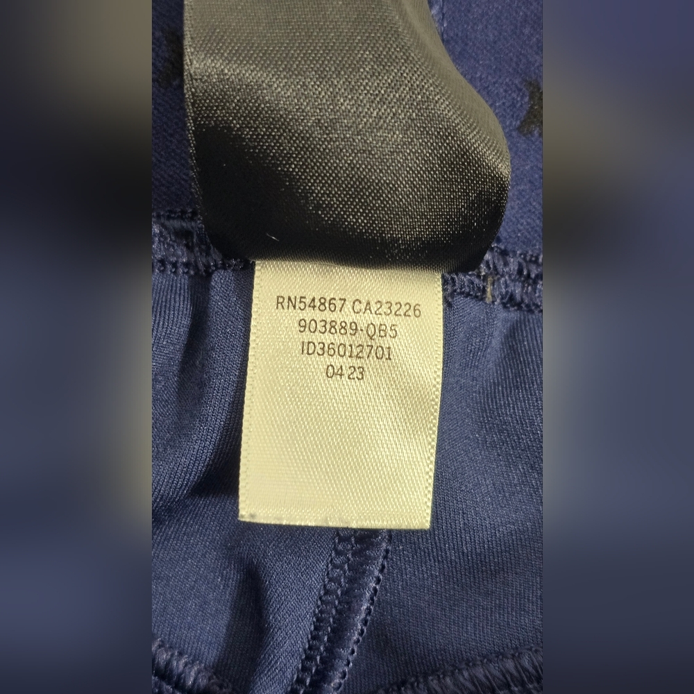 Victoria’s Secret PINK Active Leggings Women's Small Regular Navy Blue NWOT - Picture 10 of 10
